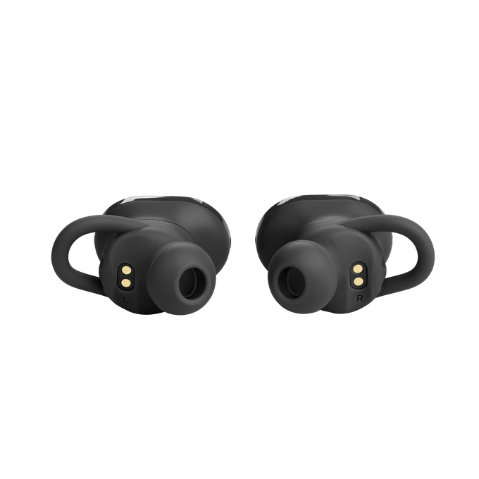 JBL Endurance Race TWS - Black - Waterproof true wireless active sport earbuds - Back image number null